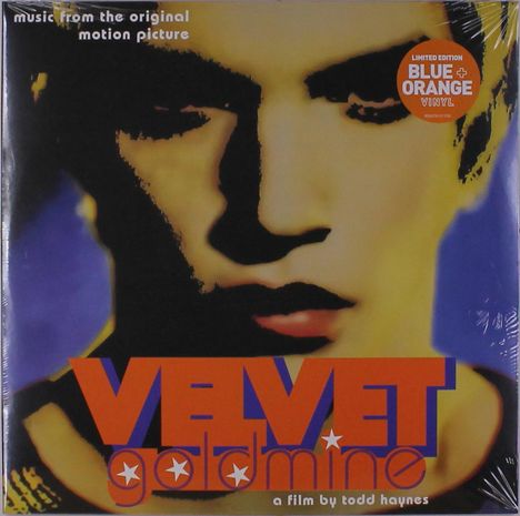 Filmmusik: Velvet Goldmine (Limited-Edition) (Blue &amp; Orange Vinyl), 2 LPs