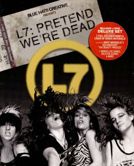 L7: Pretend We're Dead, 1 Blu-ray Disc und 1 DVD