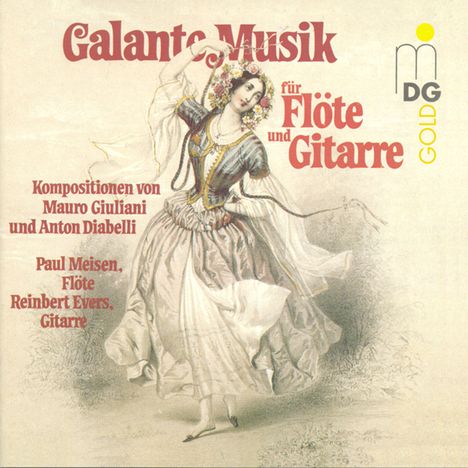 Mauro Giuliani (1781-1829): Sonate für Flöte &amp; Gitarre op.85, CD