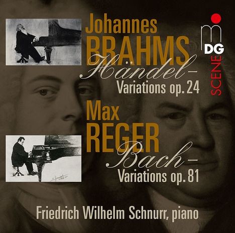 Johannes Brahms (1833-1897): Händel-Variationen op.24, CD