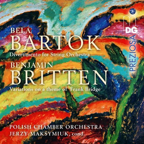 Benjamin Britten (1913-1976): Variations on a Theme by Bridge op.10, CD