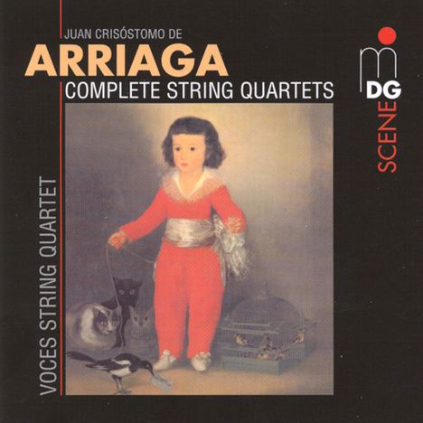 Juan Arriaga (1806-1826): Streichquartette Nr.1-3, CD