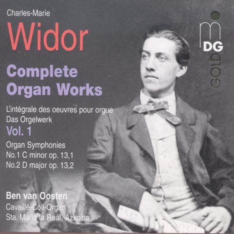 Charles-Marie Widor (1844-1937): Orgelsymphonien Nr.1 &amp; 2, CD