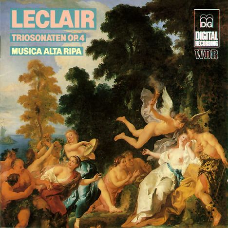 Jean Marie Leclair (1697-1764): Sonaten für 2 Violinen &amp; Bc op.4 Nr.1-6, CD