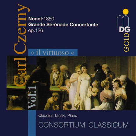 Carl Czerny (1791-1857): Nonett für Klavier,Bläser &amp; Streicher, CD