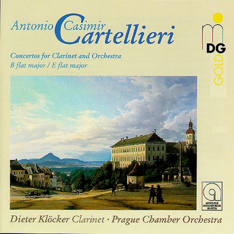 Antonio Casimir Cartellieri (1772-1807): Klarinettenkonzerte Nr.1 &amp; 3, CD