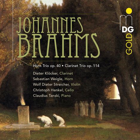 Johannes Brahms (1833-1897): Klarinettentrio op.114, CD