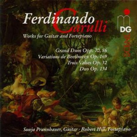 Ferdinando Carulli (1770-1841): Werke für Gitarre &amp; Klavier, CD
