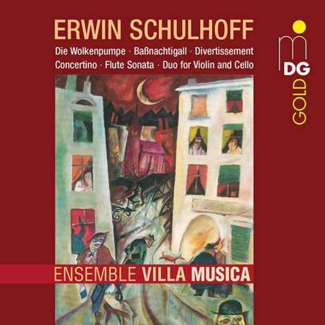 Erwin Schulhoff (1894-1942): Divertissement für Oboe,Klarinette,Fagott, CD