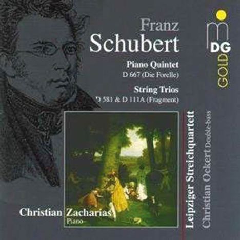 Franz Schubert (1797-1828): Klavierquintett D.667 "Forellenquintett", CD