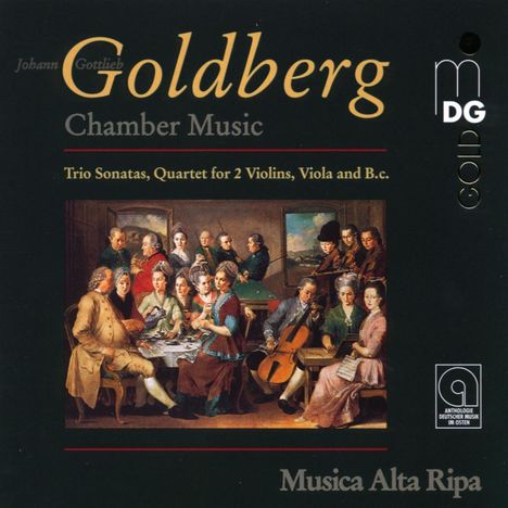 Johann Gottlieb Goldberg (1727-1756): Kammermusik, CD