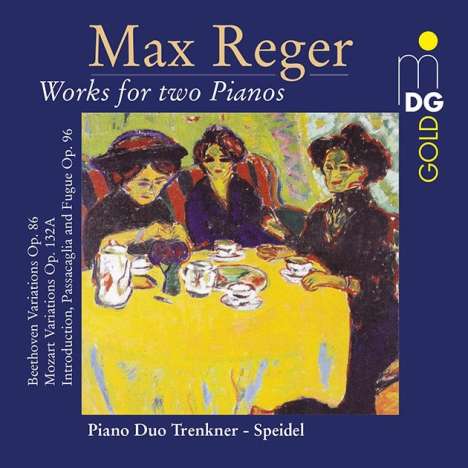 Max Reger (1873-1916): Musik für 2 Klaviere, CD