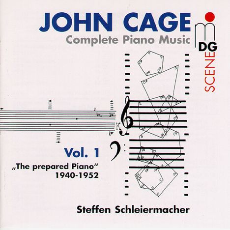 John Cage (1912-1992): Sämtliche Klavierwerke Vol.1, 3 CDs