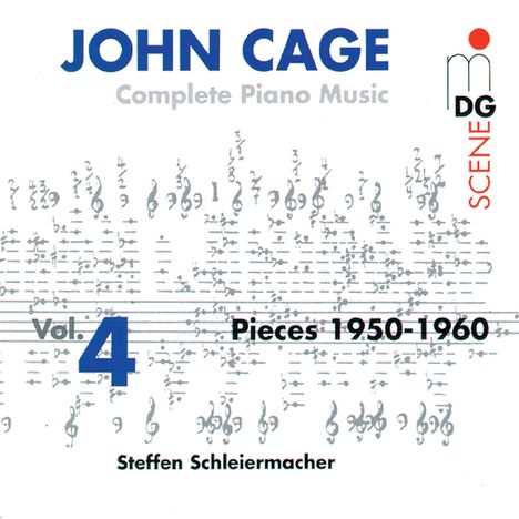 John Cage (1912-1992): Sämtliche Klavierwerke Vol.4, 2 CDs