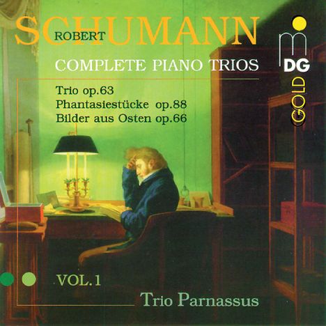 Robert Schumann (1810-1856): Klaviertrios Vol.1, CD