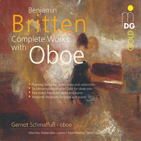 Benjamin Britten (1913-1976): Sämtliche Kammermusik mit Oboe, CD