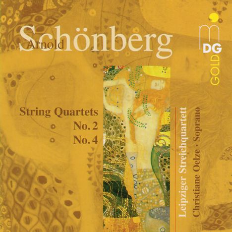 Arnold Schönberg (1874-1951): Streichquartette Nr.2 &amp; 4, CD