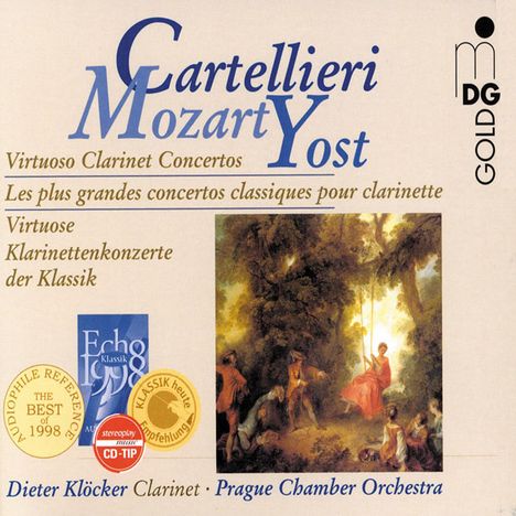 Dieter Klöcker - Virtuoso Clarinet Concertos, 3 CDs