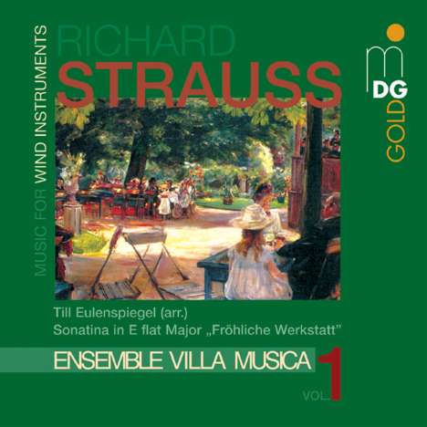Richard Strauss (1864-1949): Werke für Bläser Vol.1, CD