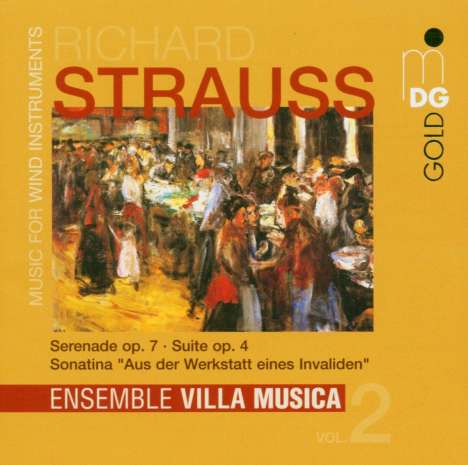 Richard Strauss (1864-1949): Werke für Bläser Vol.2, CD
