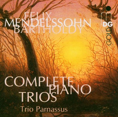 Felix Mendelssohn Bartholdy (1809-1847): Klaviertrios Nr.1 &amp; 2, CD