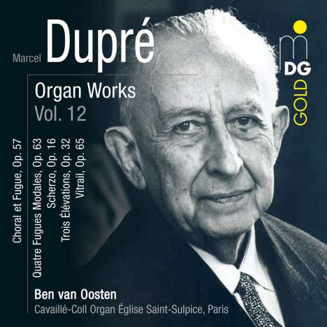 Marcel Dupre (1886-1971): Orgelwerke Vol.12, CD