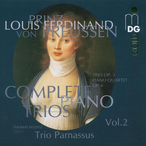 Louis Ferdinand Prinz von Preussen (1772-1806): Sämtliche Klaviertrios Vol.2, CD