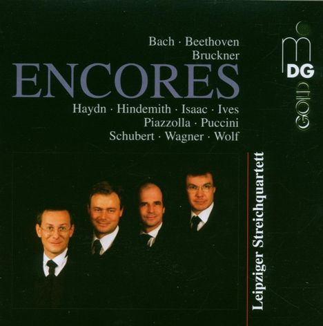 Leipziger Streichquartett - Encores, CD