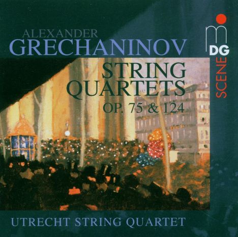 Alexander Gretschaninoff (1864-1956): Streichquartette Nr.3 &amp; 4 (opp.75 &amp; 124), CD