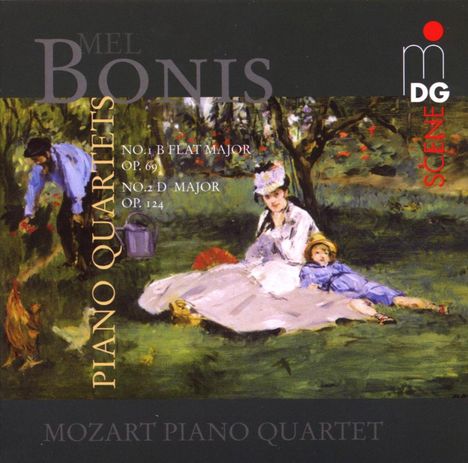 Melanie (Mel) Bonis (1858-1937): Klavierquartette Nr.1 &amp; 2, CD