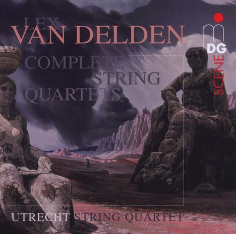 Lex van Delden (1919-1988): Streichquartette Nr.1-3, CD