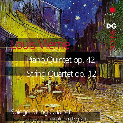 Louis Vierne (1870-1937): Klavierquintett op.42, CD