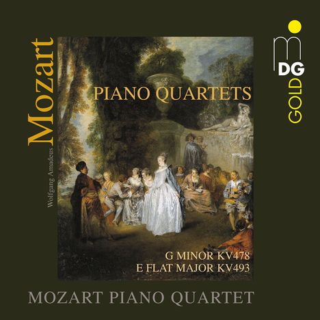 Wolfgang Amadeus Mozart (1756-1791): Klavierquartette Nr.1 &amp; 2, Super Audio CD