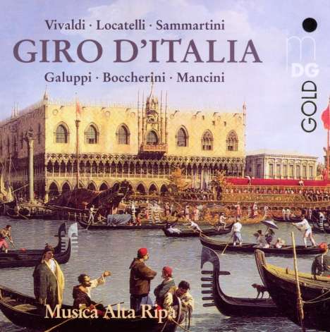 Musica Alta Ripa - Giro d'Italia, CD