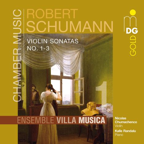 Robert Schumann (1810-1856): Sonaten für Violine &amp; Klavier Nr.1-3, CD