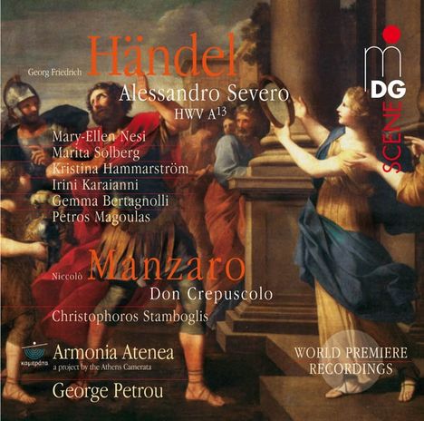 Georg Friedrich Händel (1685-1759): Alessandro Severo HWV A13 (Pasticcio), 3 CDs