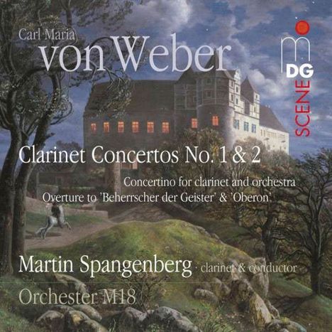 Carl Maria von Weber (1786-1826): Klarinettenkonzerte Nr.1 &amp; 2, Super Audio CD