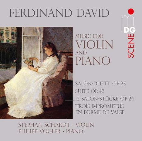 Ferdinand David (1810-1873): Werke für Violine &amp; Klavier, Super Audio CD