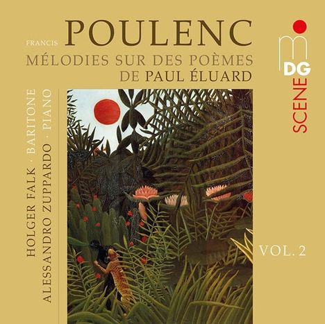 Francis Poulenc (1899-1963): Lieder - Melodies sur des Poemes de Paul Eluard, CD