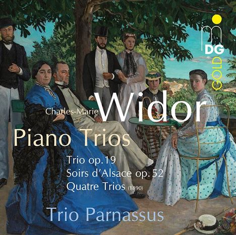 Charles-Marie Widor (1844-1937): Kammermusik "Papillons bleus", CD