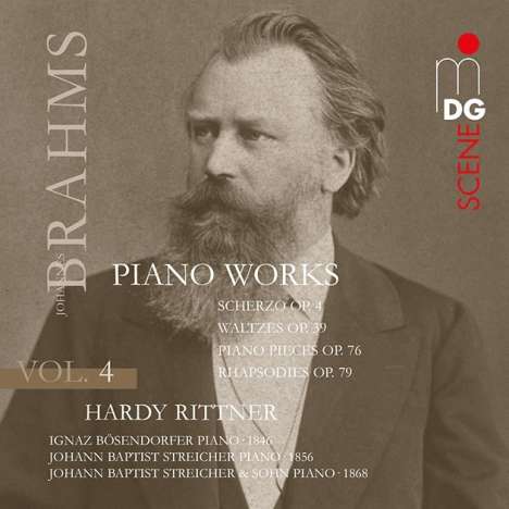 Johannes Brahms (1833-1897): Klavierwerke Vol.4, Super Audio CD