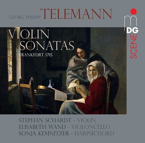 Georg Philipp Telemann (1681-1767): 6 Sonaten für Violine &amp; Bc (Frankfurt 1715), Super Audio CD