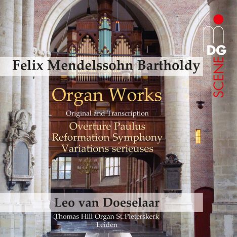 Felix Mendelssohn Bartholdy (1809-1847): Orgelwerke, Super Audio CD