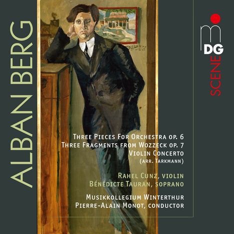 Alban Berg (1885-1935): Violinkonzert "Dem Andenken eines Engels" (Fassung für Violine &amp; Kammerensemble von Tarkmann), Super Audio CD