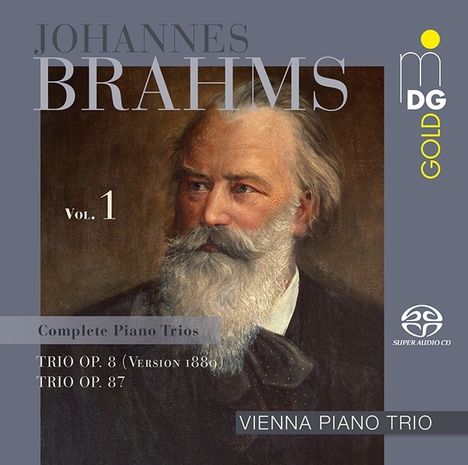 Johannes Brahms (1833-1897): Klaviertrios Vol.1, Super Audio CD