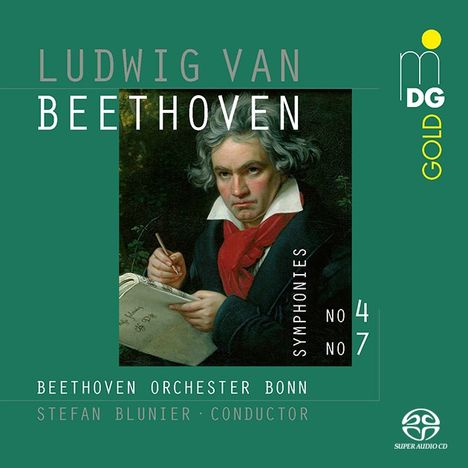 Ludwig van Beethoven (1770-1827): Symphonien Nr.4 &amp; 7, Super Audio CD