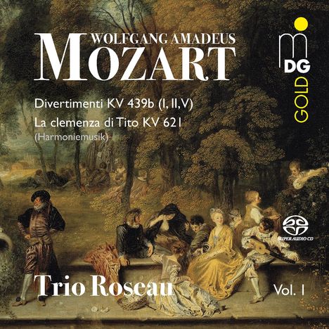 Wolfgang Amadeus Mozart (1756-1791): Divertimenti KV 439b Nr.1,2,5, Super Audio CD