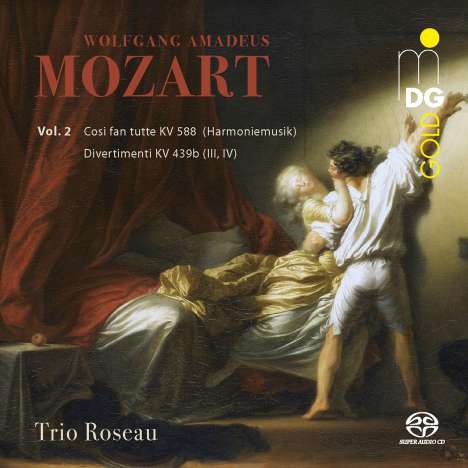 Wolfgang Amadeus Mozart (1756-1791): Divertimenti KV 439b Nr.3 &amp; 4, Super Audio CD
