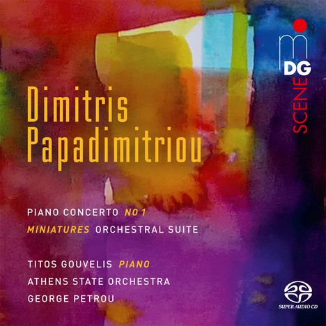 Dimitris Papadimitriou (geb. 1959): Klavierkonzert Nr.1, Super Audio CD