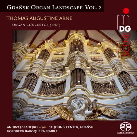 Gdansk Organ Landscape Vol.2 - Thomas Augustine Arne, Super Audio CD